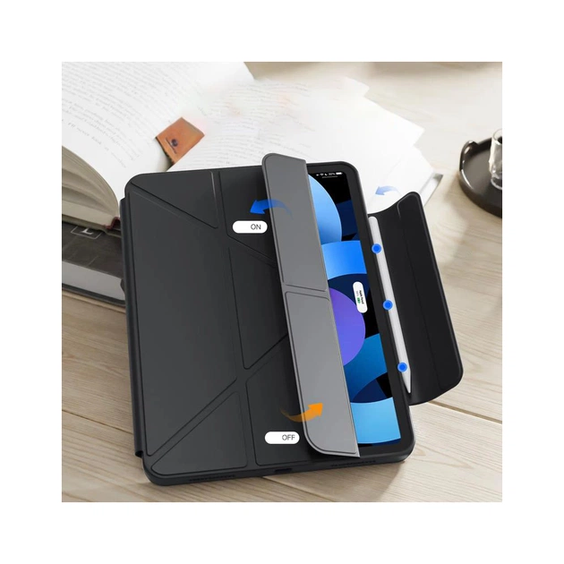 Чохол до планшета BeCover Ultra Slim Origami Flex Apple iPad Air 11" M4 2026 Black (715181) - зображення 13