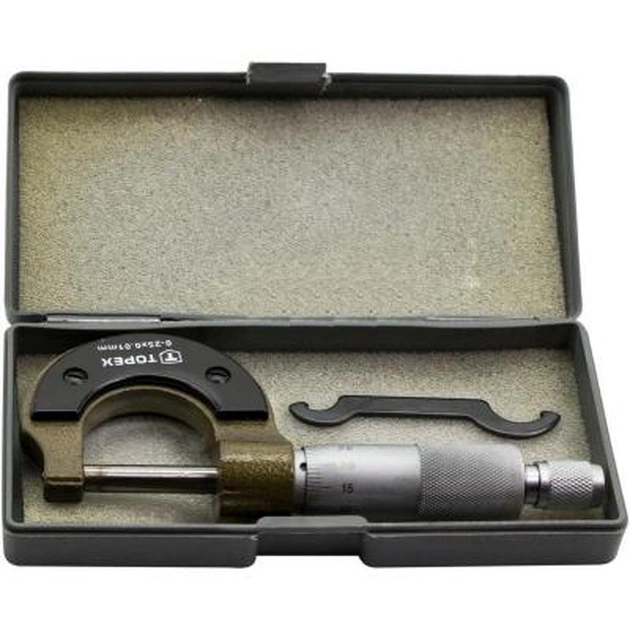 Мікрометр Topex 0-25 мм (31C629) - picture 2