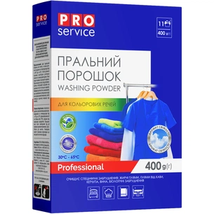 Пральний порошок PRO service Professional Для кольорових речей 400 г (4823071664188) зображення 1