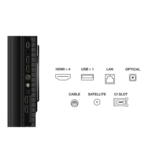 Телевізор TCL 75P8K - зображення 6