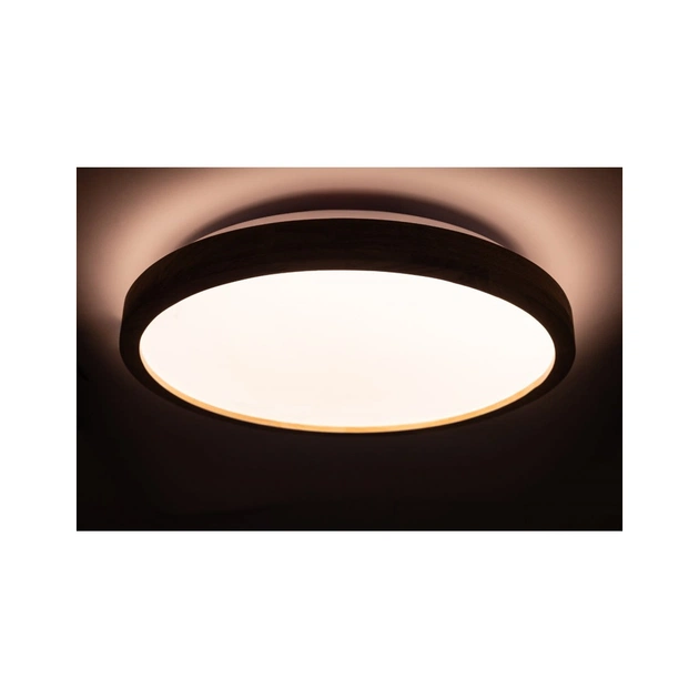 Світильник Vestum WOOD матовий 60W 375*60мм 3000К-6500К з ДК горіх (VS-91046) - picture 6