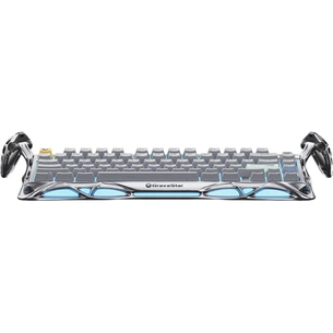Клавіатура GravaStar Mercury K1 Pro TKL Wireless/Bluetooth/USB UA Grey (GSK1PRO_GRY) зображення 1