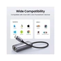 Перехідник USB-C to RJ45 Ethernet 1000Mbps gray Ugreen (40322) - зменшене зображення 8