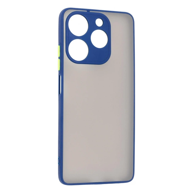 Чохол до мобільного телефона Armorstandart Frosted Matte Tecno Spark 10 Pro (KI7) Navy Blue (ARM70500) - зображення 1