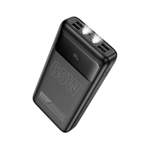 Батарея універсальна HOCO 30000mAh Apollo PD/65W QC/3.0 Black (DB81 / 714720) зображення 1