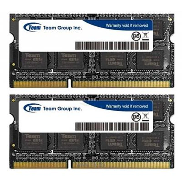 Модуль пам'яті для ноутбука SODIMM DDR3 16GB (2x8GB) 1866 MHz Team (TED316G1866C13DC-S01) - изображение 1