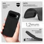 Чехол для мобильного телефона Armorstandart Matte Slim Fit Google Pixel 10 Pro 5G Black (ARM87255) - уменьшенное изображение 3