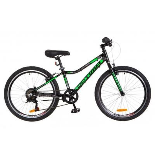 Велосипед Optimabikes 24" BLACKWOOD 2018 14G Vbr рама-12,5" Al чорно-зелений (OPS-OP-24-028) - изображение 1
