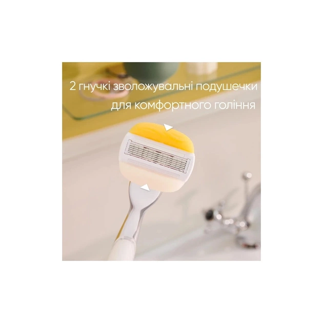 Бритва Gillette Venus ComfortGlide Olay з кокосом з 1 змінним картриджем (7702018339877) - picture 3