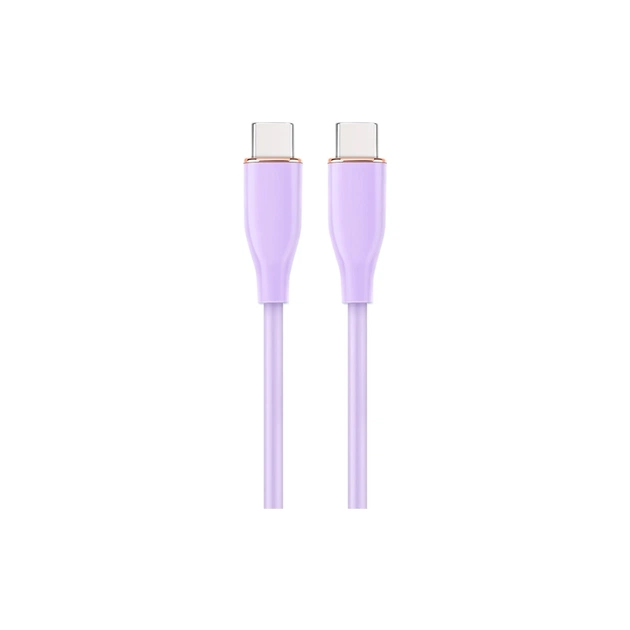 Дата кабель USB-C to USB-C 1.5m 3A Cablexpert (CC-USB2S-CMCM-1.5M-P) - изображение 1