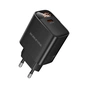 Зарядное устройство BOROFONE BA97A Ilustre USB-C PD30W digital display Black (6941991120480) - уменьшенное изображение 1