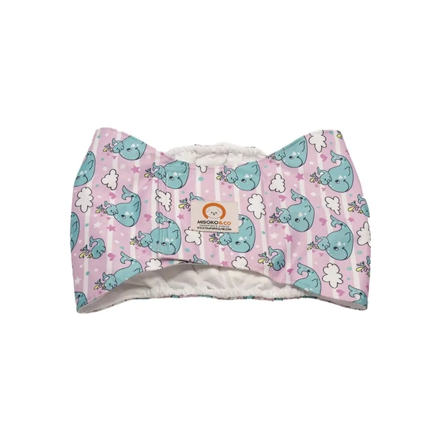 Подгузники для животных MISOKO&CO Многократный для псов L (киты) (HAINMSK63094) - изображение 1