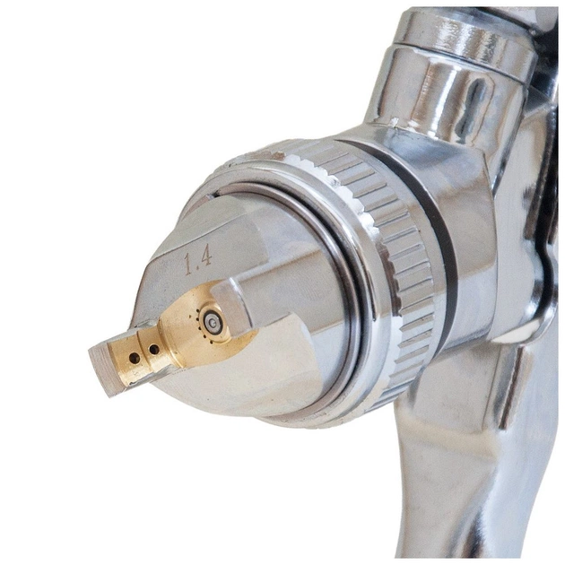 Фарбопульт Sigma HVLP 1.4 (хром) верхній бак (пласт) (6812051) - picture 4