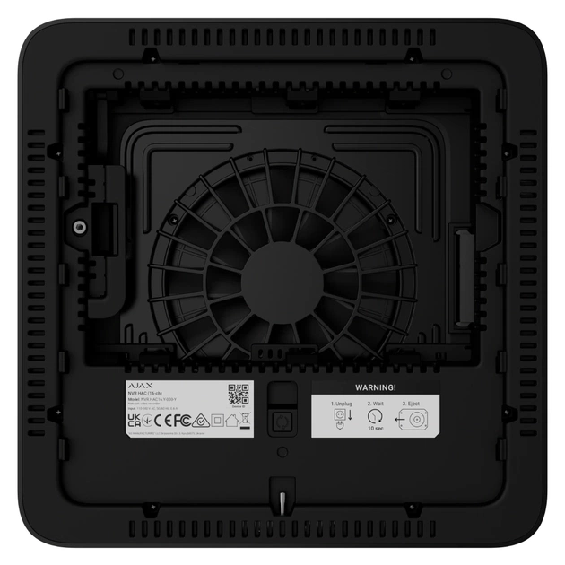 Реєстратор для відеоспостереження Ajax NVR_16 HAC black - picture 4