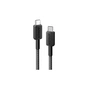 Дата кабель USB-C to USB-C 1.8m nylon 322 black Anker (A81F6G11) - зменшене зображення 1