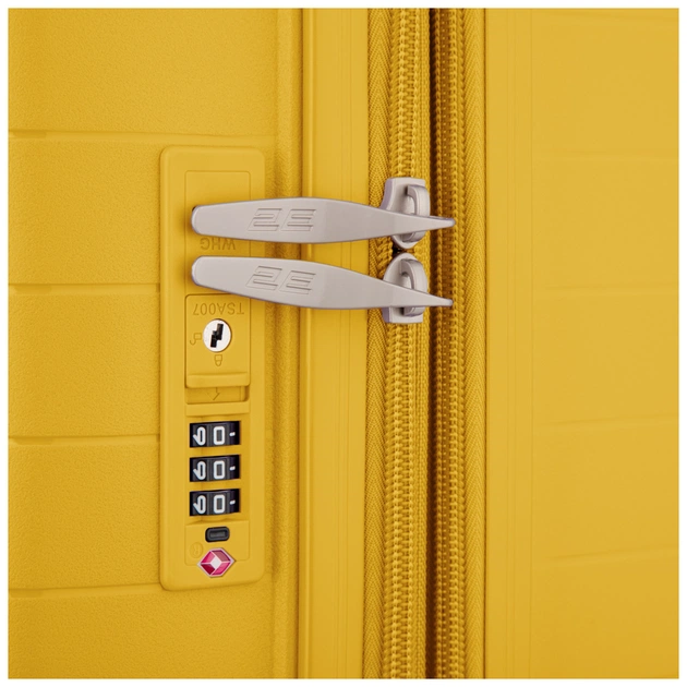 Валіза 2E Aero 35/44 л бурштиново-жовта (2E-SPP-AERO-S-AY) - зображення 11