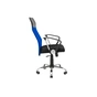 Офісне крісло Richman Ультра Ю Хром M-1 (Tilt) Сітка чорна+синя (ADD0003100) - зменшене зображення 3