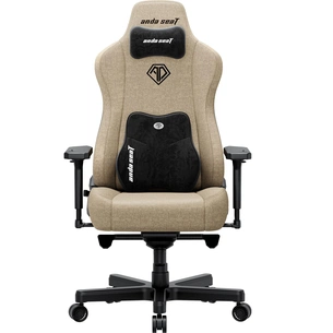 Крісло для геймерів Anda Seat Kaiser 3E XL Dark Beige Fabric (AD23YC-XL-09-H-CF-H01) зображення 1