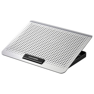 Підставка до ноутбука IceCoorel 10-15.6", 1*180mm 580 RPM, 2*USB, 350x225x26mm, Silver (A18) зображення 1