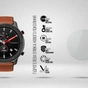Пленка защитная Armorstandart Matte hydrogel Amazfit Watch GTR 47mm 6 pcs (ARM91983) - уменьшенное изображение 2