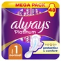 Гігієнічні прокладки Always Platinum Normal Розмір 1 48 шт. (8700216784719) - уменьшенное изображение 1