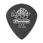 Медіатор Jim Dunlop Tortex Pitch Black Jazz III Pick .73mm 12 шт. (482P.73) - зменшене зображення 1