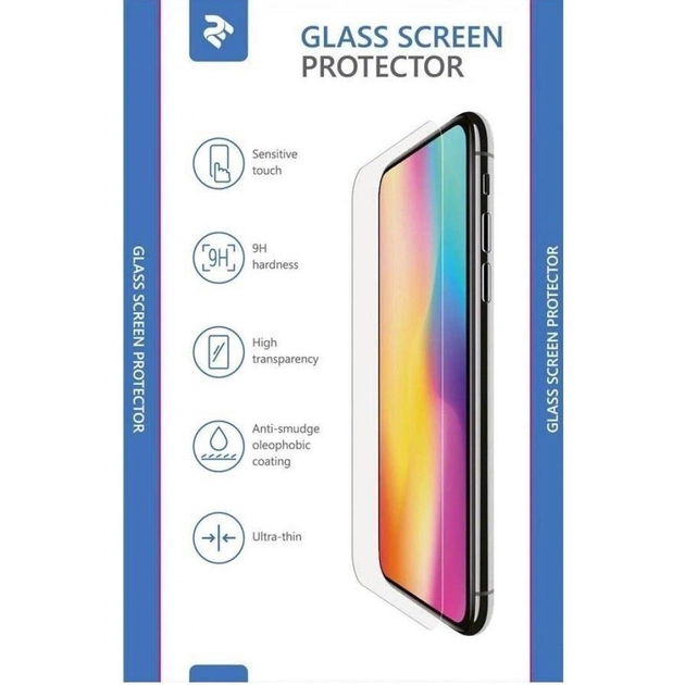 Стекло защитное 2E Samsung Galaxy A02(A022), 2.5D FCFG,(1 Pack), Black border (2E-G-A02-SMFCFG-BB) - изображение 1