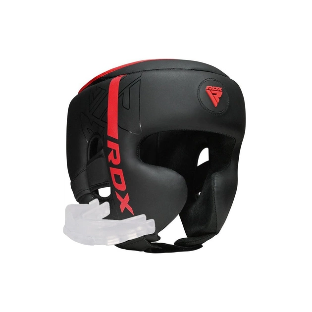 Боксерський шолом RDX F6 Kara Matte Red L (HGR-F6MR-L) - зображення 1
