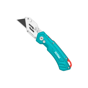 Ніж монтажний Total THT5136288 складений, висувне лезо 61x19мм, довжина 180мм. (THT5136288) зображення 1
