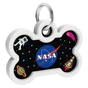 Адресник для тварин WAUDOG Smart ID з QR паспортом "NASA", кістка 40х28 мм (0640-0147) - уменьшенное изображение 4
