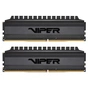 Модуль пам'яті для комп'ютера DDR4 16GB (2x8GB) 3000 MHz Viper Blackout Patriot (PVB416G300C6K) - зменшене зображення 6