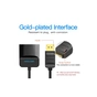 Перехідник DisplayPort M to HDMI F 0.15m black VENTION (HBGBB) - зменшене зображення 2