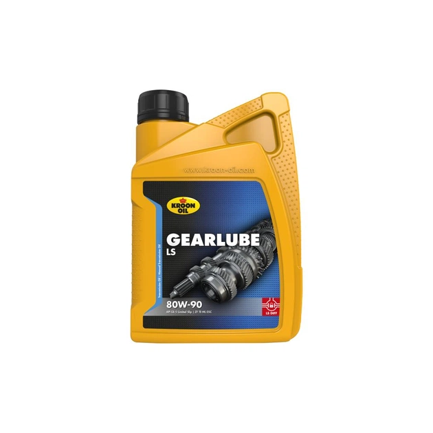 Трансмиссионное масло Kroon-Oil GEARLUBE LS 80W-90 1л (KL 01214) - изображение 1
