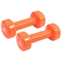 Гантель PowerPlay вінілові 4125 Achilles 2 х 4 кг Помаранчеві (PP_4125_4kg_2in) - зменшене зображення 6