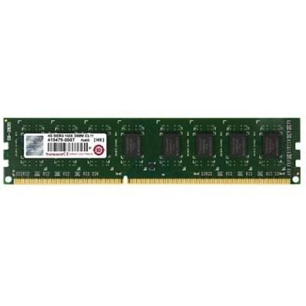 Модуль пам'яті для комп'ютера DDR3 4GB 1600 MHz Transcend (JM1600KLH-4G / TS512MLK64V6H) - изображение 1