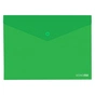Папка - конверт Economix А5 180 мкм прозора, фактура "глянець", зелена (E31316-04) - зменшене зображення 1