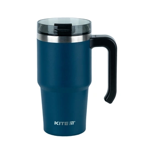 Термокружка Kite з ручкою 600 мл смарагдова (K24-1207-2) зображення 1