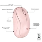 Мишка Logitech M240 Silent Bluetooth Rose (910-007121) - зменшене зображення 8