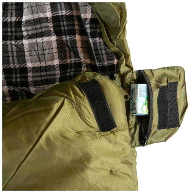 Спальный мешок Tramp Sherwood Long Olive/Grey L (UTRS-054L-L) - изображение 3