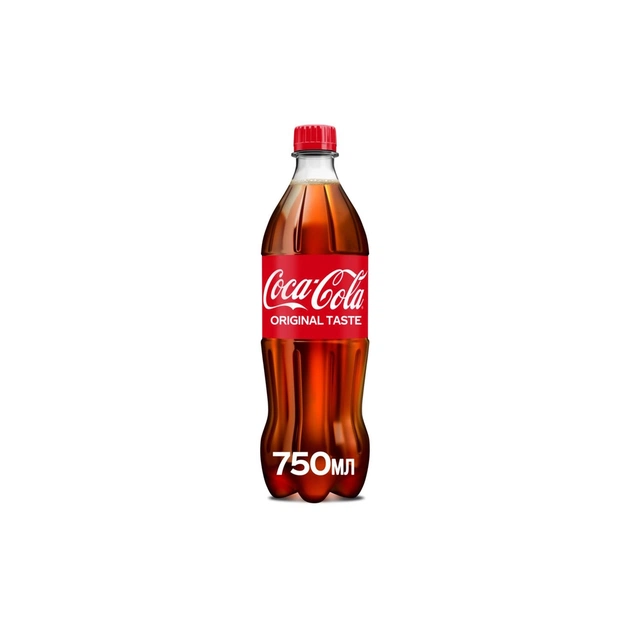 Напій Coca-Cola Безалкогольний сильногазований 750 мл (5449000030245) - изображение 1
