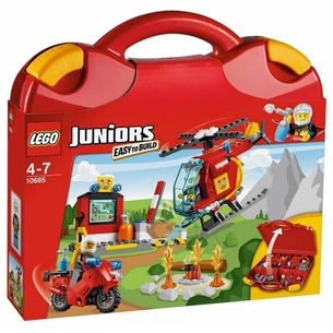 Конструктор LEGO Juniors Пожежна станція у валізці (10685) зображення 1