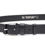 Ремінь Grande Pelle Під джинси з натуральної шкіри Чорний (11685) - зменшене зображення 5