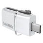 USB флеш накопичувач SanDisk 32GB Ultra Dual Drive White OTG USB 3.0 (SDDD2-032G-G46W) - зменшене зображення 6