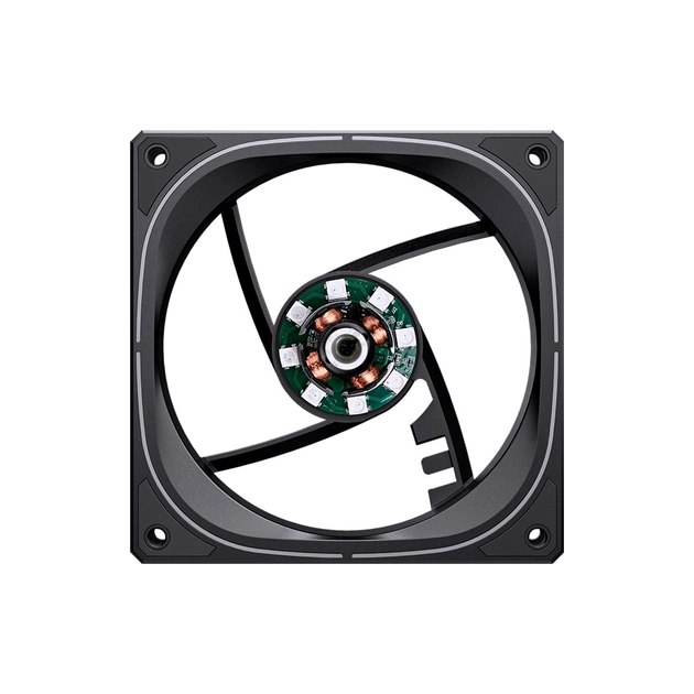 Кулер до корпусу JONSBO FR-505BR Reverse ARGB Black - зображення 11