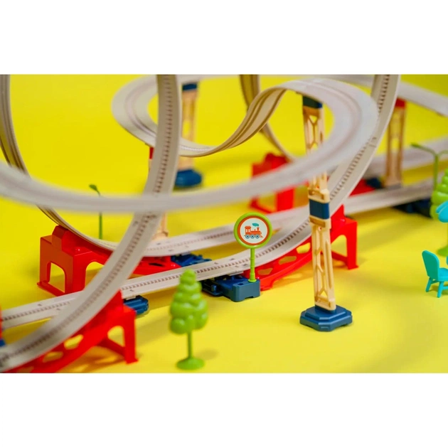 Железная дорога Otamanko Храбрый паровозик трюковая железная дорога 173 детали (89955) - изображение 6