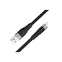 Дата кабель USB 2.0 AM to Lightning 1.0m 2.4A silicone X53 black HOCO (6931474738059) - зменшене зображення 3