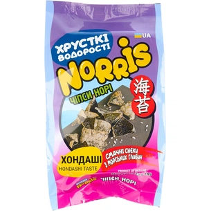Чіпси Norris норі з хондаші 25 г (2950004) зображення 1