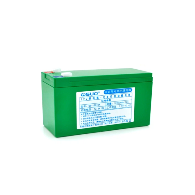Батарея к ИБП QiSuo Li-ion 12V 12A (QS-12012A) - изображение 1