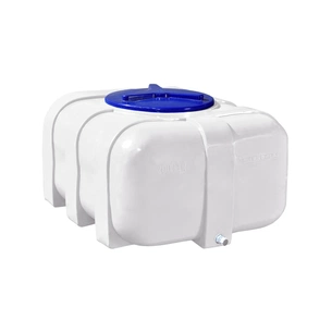 Ємність для води Рото Європласт квадратна харчова 200 л овал біла (13) зображення 1