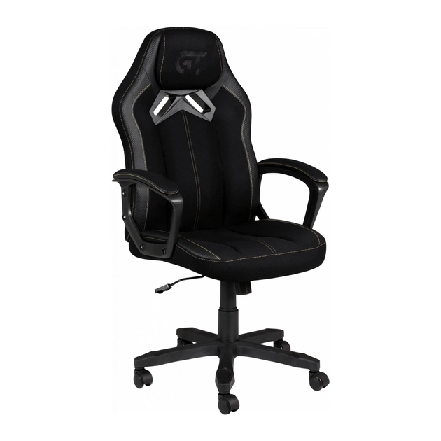 Крісло ігрове GT Racer X-6029 Black (X-6029 Fabric Black) - изображение 1